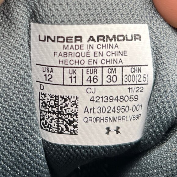 Under Armour Stellar G2 Protect Tactial Boots Men's Size 12 Black Leather Combat - Picture 15 of 15